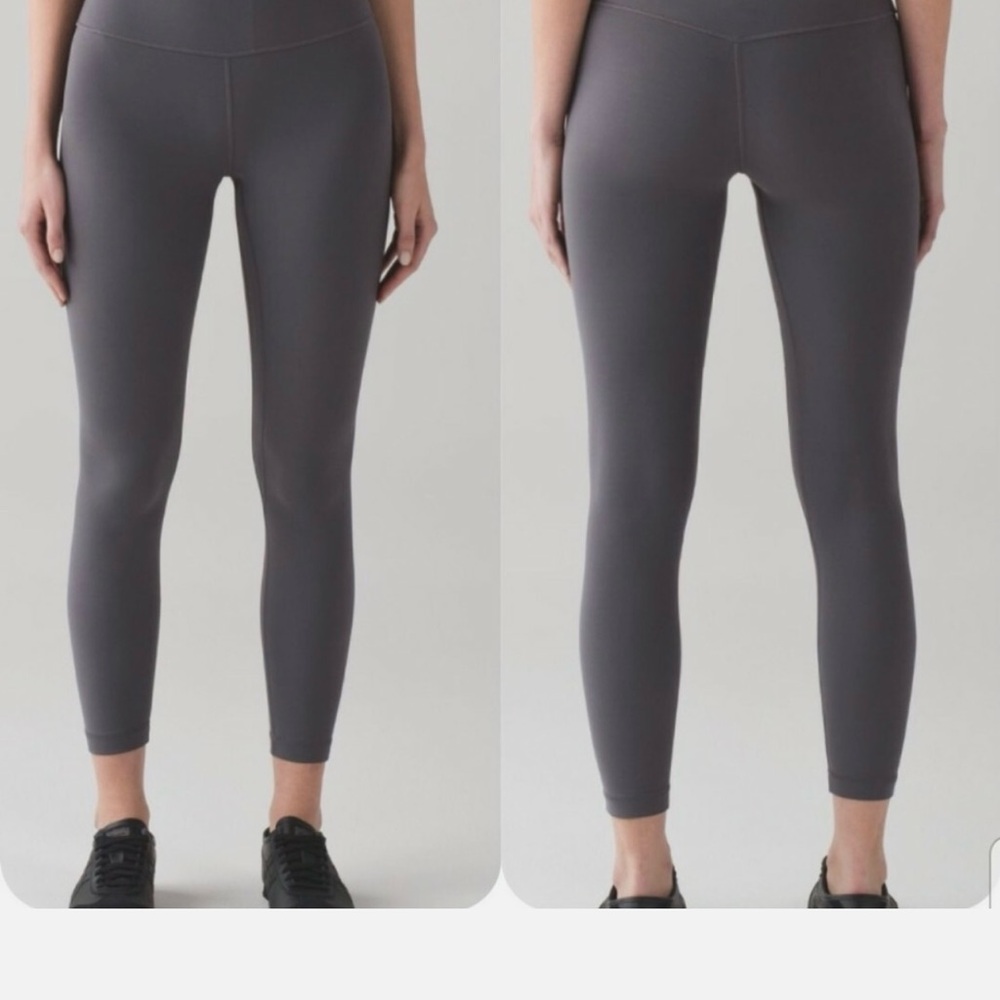 Lululemon Athletica Charcoal Leggings